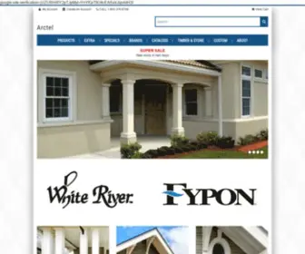 Arctel.com(Architectural Elements) Screenshot