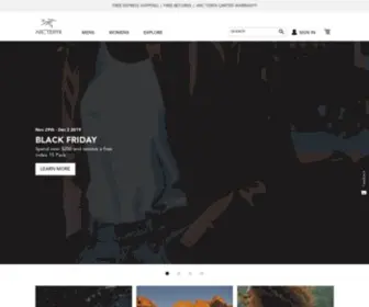 Arcteryx.com.au(Arc'teryx) Screenshot