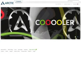 Arctic-Cooling.com(ARCTIC Monitor Mounts) Screenshot