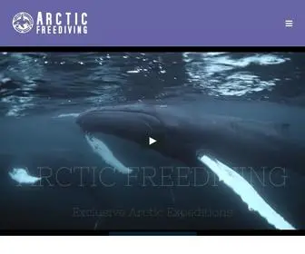 Arctic-Freediving.com(Exclusive Arctic Expeditions) Screenshot