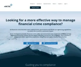 Arctic-Intelligence.com(Cloud-based audit, risk and compliance solutions) Screenshot
