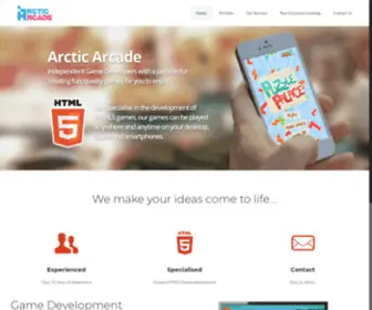 Arcticarcade.net(Independent Game Developers) Screenshot