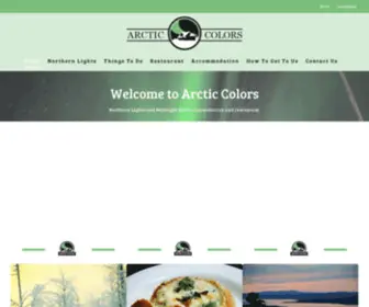 Arcticcolorsporjus.com(Arctic Colors Porjus) Screenshot