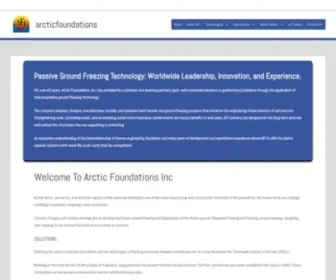 ArcticFoundations.com(Arcticfoundations ? arcticfoundations) Screenshot