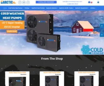 Arcticheatpumps.com(Arctic Heat pumps) Screenshot