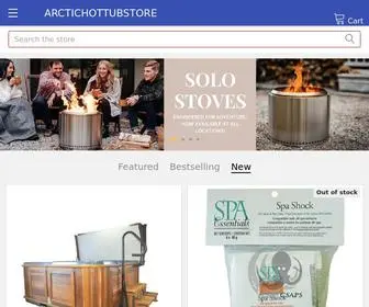 Arctichottubstore.com(Arctic Hot Tub Store) Screenshot