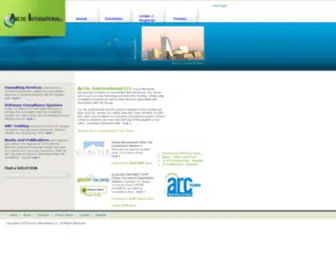 Arcticintl.com(Arctic International LLC) Screenshot