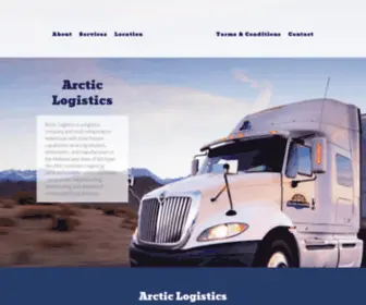 Arcticlogisticsmi.com(Arctic Logistics) Screenshot