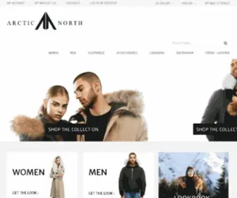 Arcticnorth.ca(Arctic North) Screenshot