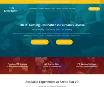 Arcticsunvirtualreality.com(Arctic Sun VR) Screenshot