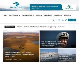 Arctictoday.com(Arctictoday) Screenshot