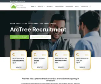 Arctree.com.au(Home) Screenshot