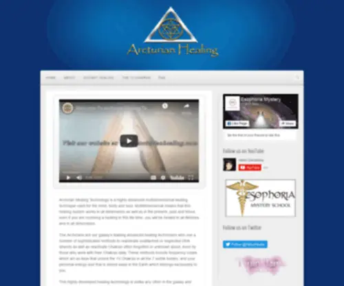 Arcturianhealing.com(Arcturianhealing) Screenshot