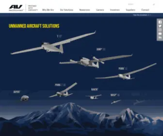 Arcturusuav.com(AeroVironment, Inc) Screenshot