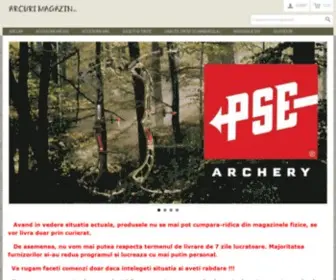 Arcurimagazin.ro(Arcuri Magazin) Screenshot