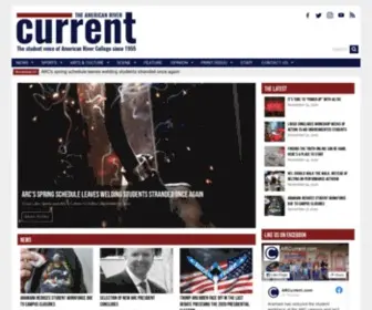 Arcurrent.com(The student voice of American River College since 1955) Screenshot