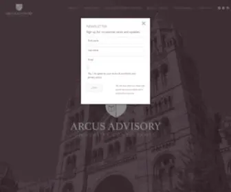 Arcusadvisory.com(Arcusadvisory) Screenshot