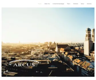 Arcuscapital.de(Family Equity Investor) Screenshot