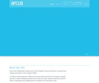 Arcusip.com(Arcus infrastructure partners) Screenshot