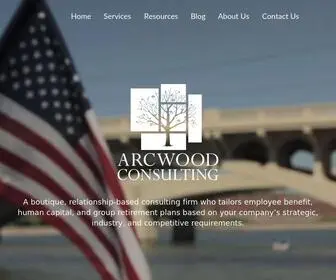 Arcwood.com(Benefits HR Retirement) Screenshot