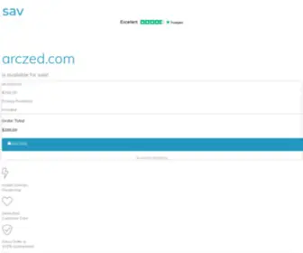 Arczed.com(The premium domain name) Screenshot