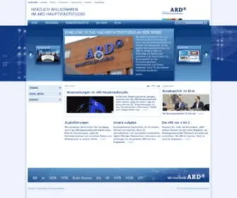 ARD-Hauptstadtstudio.de(ARD Hauptstadtstudio) Screenshot