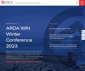 Arda.org(Homepage) Screenshot