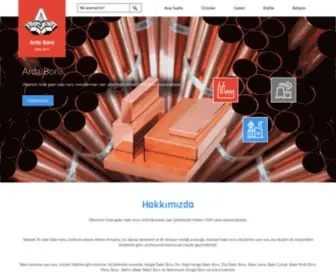 Ardaboru.com(Bakır Boru) Screenshot