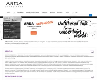 Ardaconference.com(International Conferences and Publications) Screenshot
