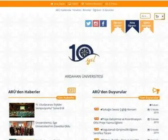 Ardahan.edu.tr(Üniversitesi) Screenshot