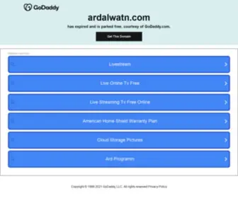 Ardalwatn.com(صحيفة ارض الوطن الالكترونية) Screenshot