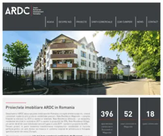 ARDC-Residentials.ro(ARDC Residentials) Screenshot