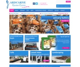 Ardcarne.ie(Ardcarne Garden Centre Boyle) Screenshot