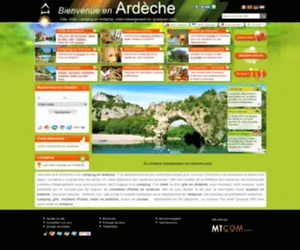 Ardeche.com(Gite) Screenshot