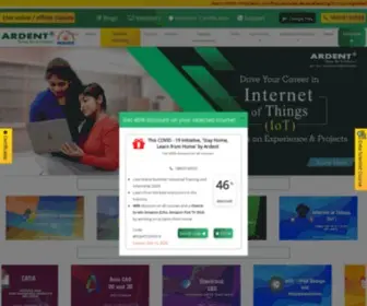 Ardentcollaborations.com(Winter Training) Screenshot