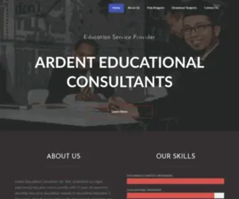 Ardentedu.com(Ardent Educational Sdn Bhd) Screenshot