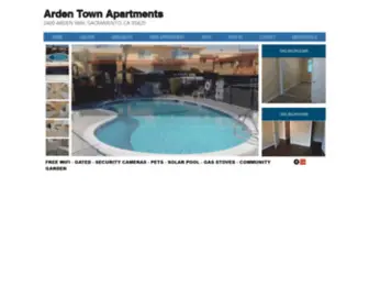 Ardentownapts.com(Arden Arcade Apartments) Screenshot