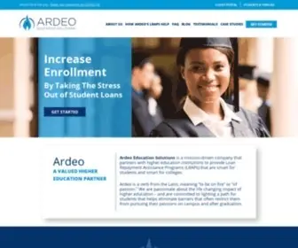 Ardeoeducation.org(ARDEO Education Solutions) Screenshot