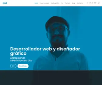 Ardepizando.com(Alberto Roncero) Screenshot