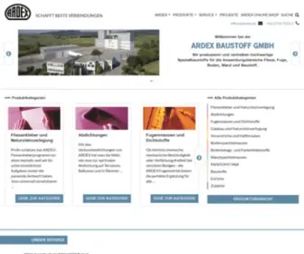 Ardex.at(ARDEX Österreich) Screenshot
