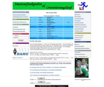 ARDF-Ol.de(Amateurfunkpeilen und Orientierungslauf) Screenshot