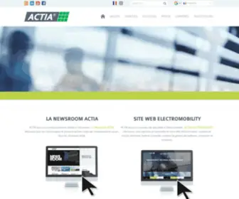 Ardia.com.tn(ACTIA Group) Screenshot