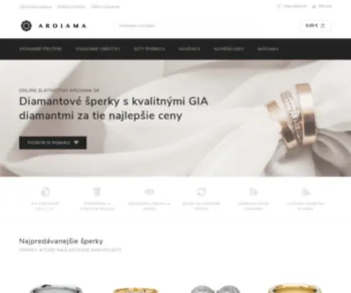 Ardiama.sk(Ardiama) Screenshot