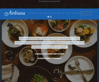 Ardianasf.com Screenshot