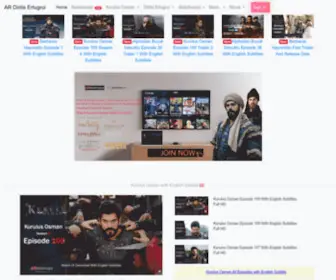 Ardirilisertugrul.com(Ar Dirilis Ertugrul) Screenshot