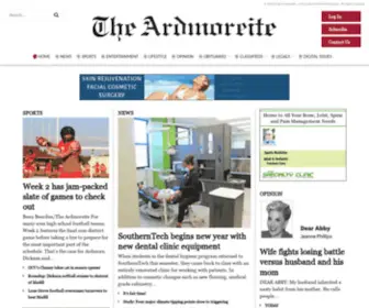 Ardmoreite.com(The Daily Ardmoreite) Screenshot