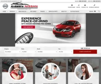 Ardmoreoknissan.com(Barry Sanders Nissan) Screenshot