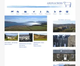 Ardnacross.com(Ardnacross Self Catering Cottages on Mull) Screenshot