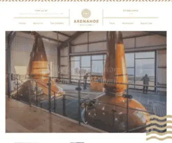 Ardnahoedistillery.com(Ardnahoe Distillery) Screenshot