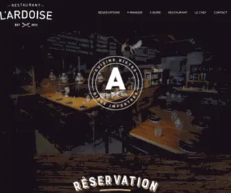 Ardoiserestaurant.ca(Ardoiserestaurant) Screenshot